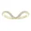 Thumbnail: Diamond Contour Band in 14k solid gold.