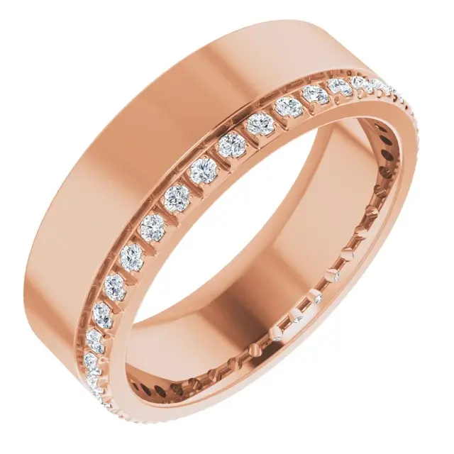Thumbnail: Men's Diamond Eternity Band