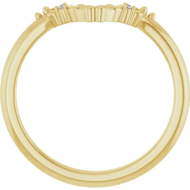 Thumbnail: Cadence Diamond Contour Band