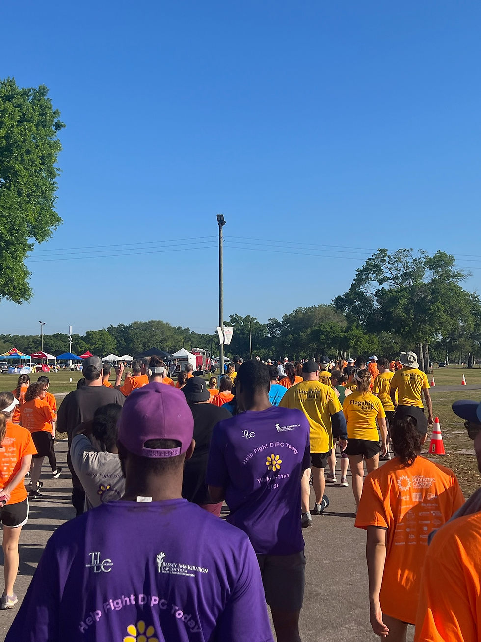 The Walk gets underway