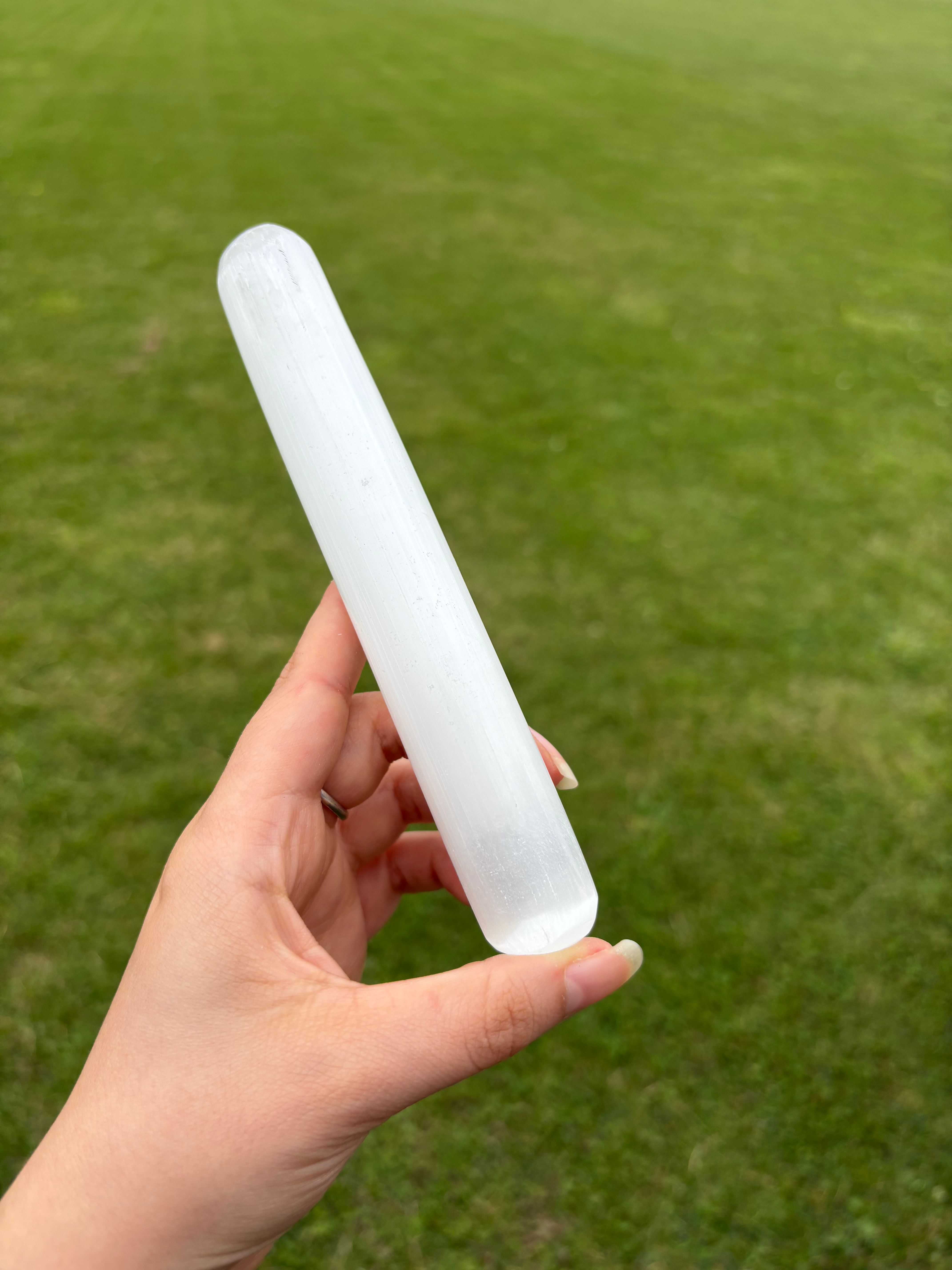 Selenite Massage Stick