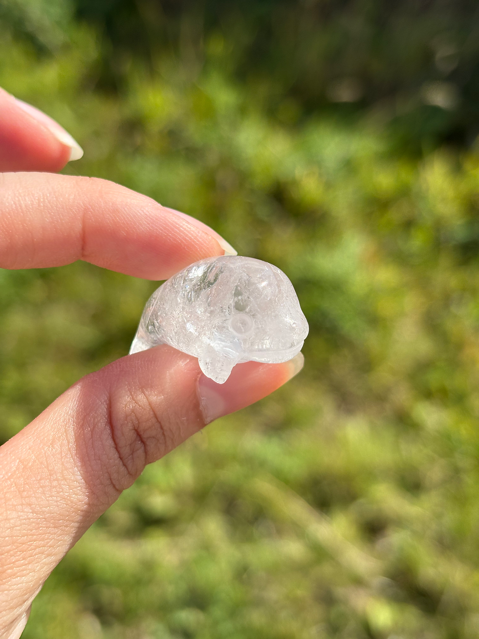 Thumbnail: Small Clear Quartz Carvings