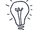 A marker illustration of a lightbulb representing conducting research in the energy industry