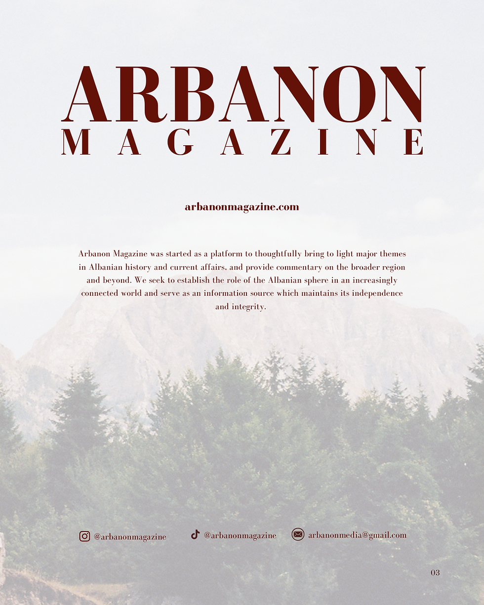Thumbnail: First Edition Arbanon Magazine 