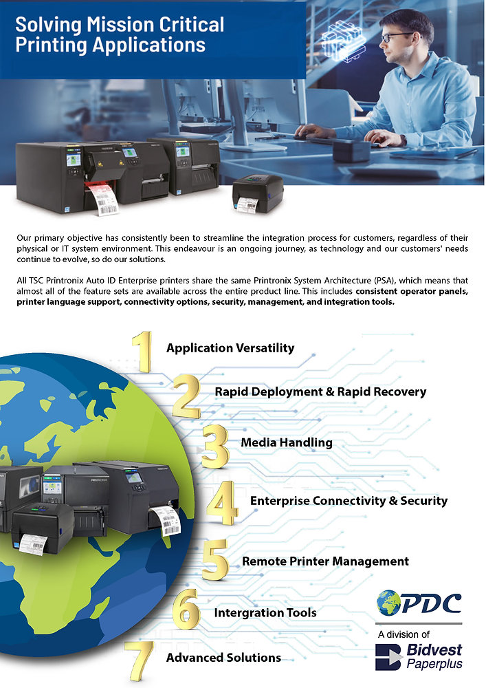 Why choose Printronix Auto ID