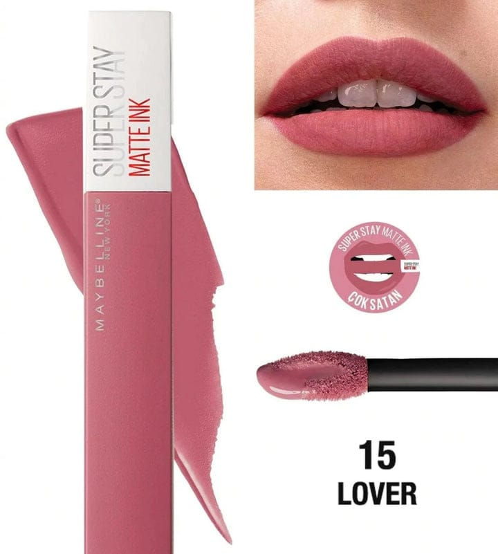 lápiz labial Super Stay Matte de Maybelline New York.