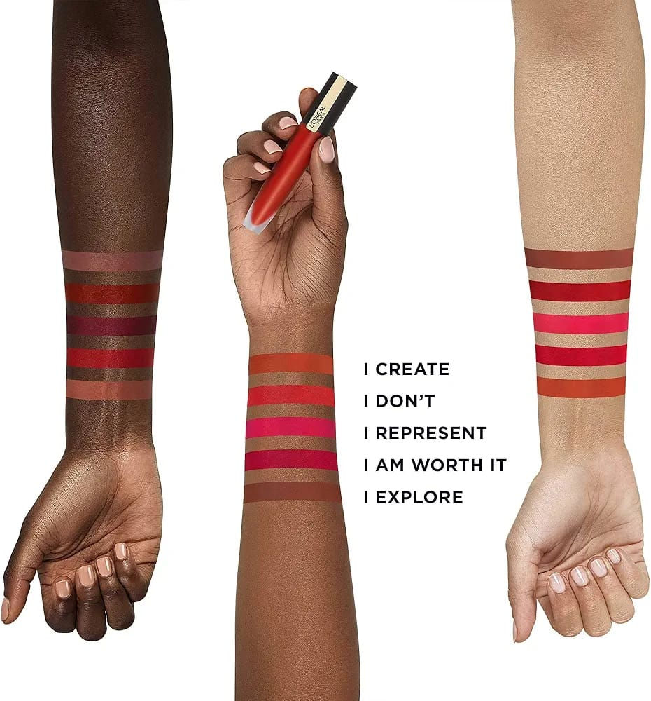 L'Oreal Paris labial Rouge Signature.