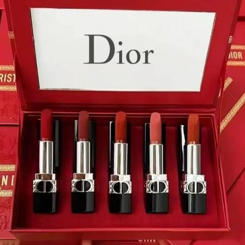 Rouge Dior Kit de 5 labiales.
