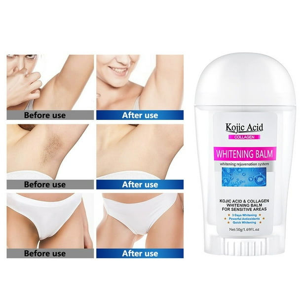 Kojic Acid & Collagen Whitening Balm, bálsamo diseñado para aclarar la piel