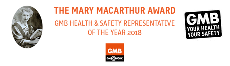 The Mary MacArthur Award 2018: H&S rep of the year