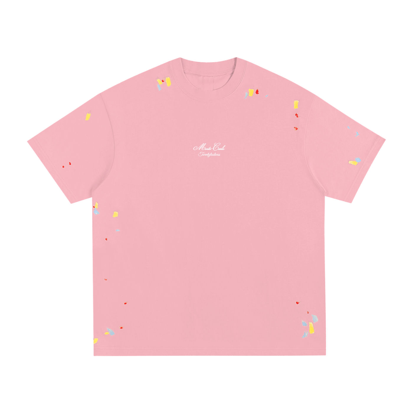 Hand Painted Monte-Carlo Tee