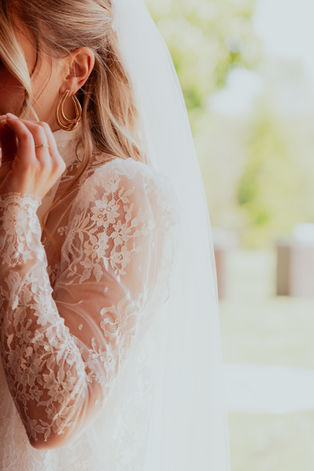 Détails robe de mariée - Mariage à Lyon
