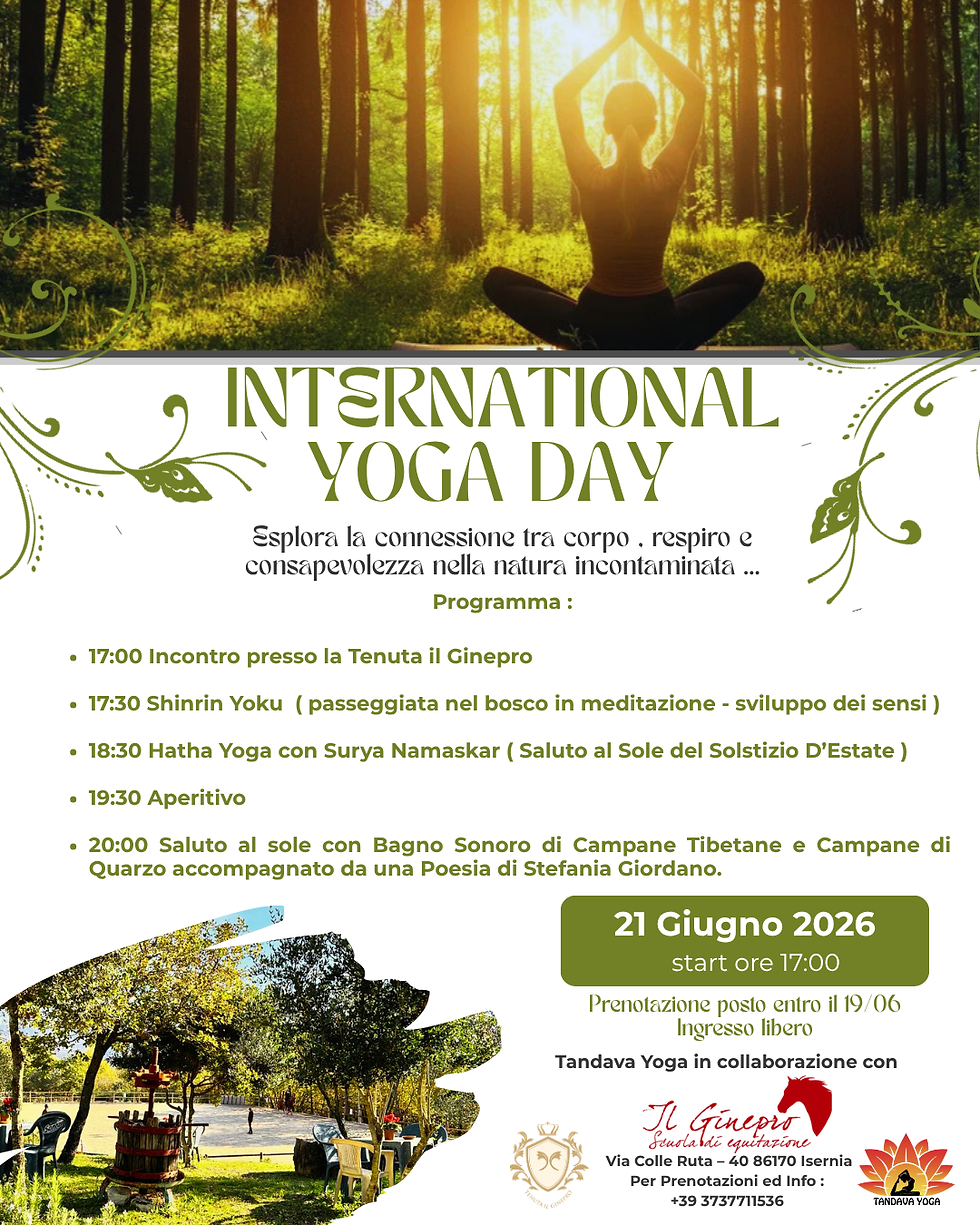 Giornata Internazionale  dello Yoga