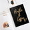 Thumbnail: Hustle & Coffee Spiral Notebook - Ruled Line