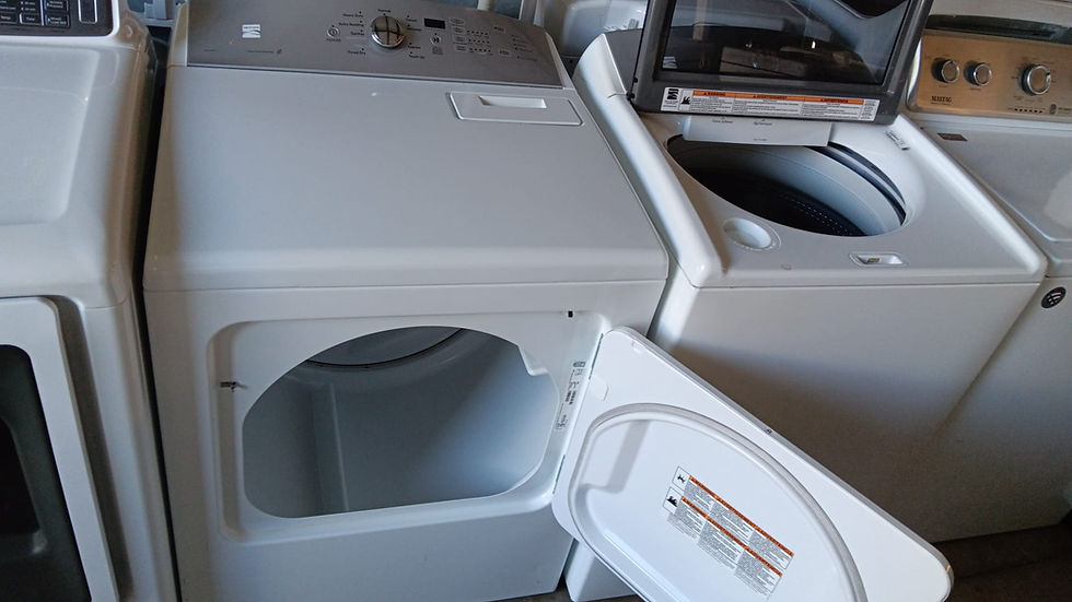 Thumbnail: Kenmore White Top Load Washer and Dryers