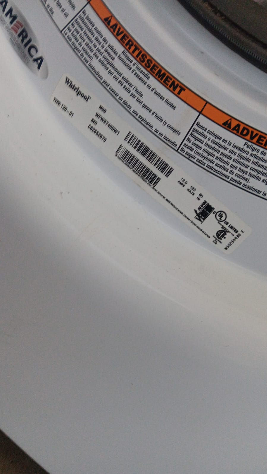 Thumbnail: Whirlpool Front Top Load Washer & Dryers
