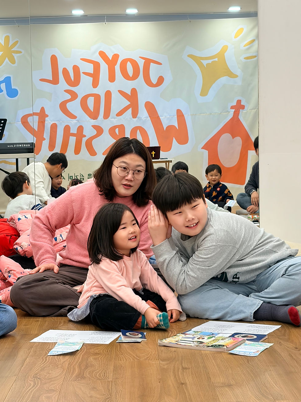 조이풀 키즈예배 스케치 (12/28)