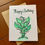 Thumbnail: Lily of the Valley Happy Birthday Greeting Card