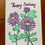 Thumbnail: Aster Happy Birthday Greeting Card