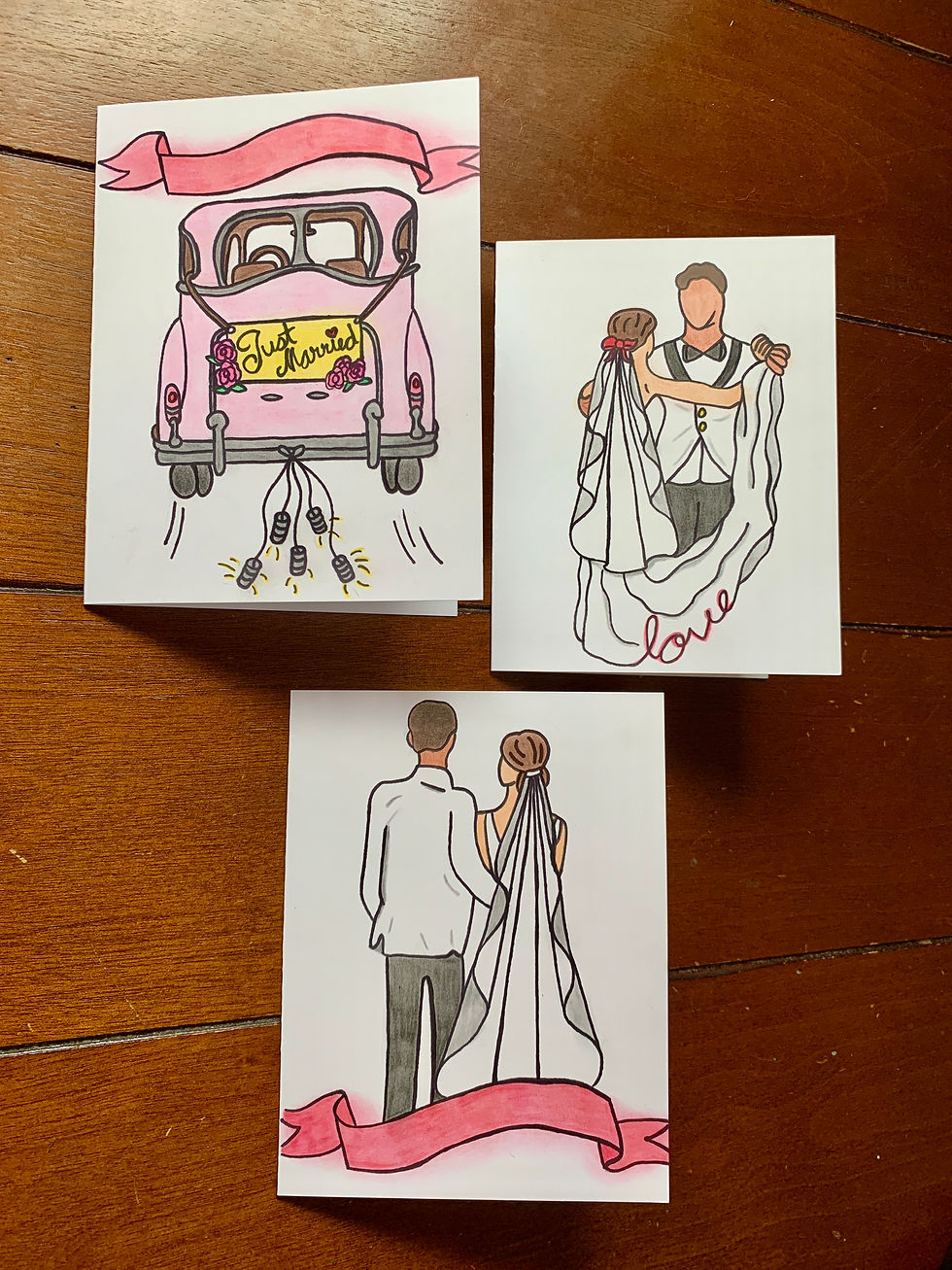 Thumbnail: 1st Dance Wedding Greeting Card