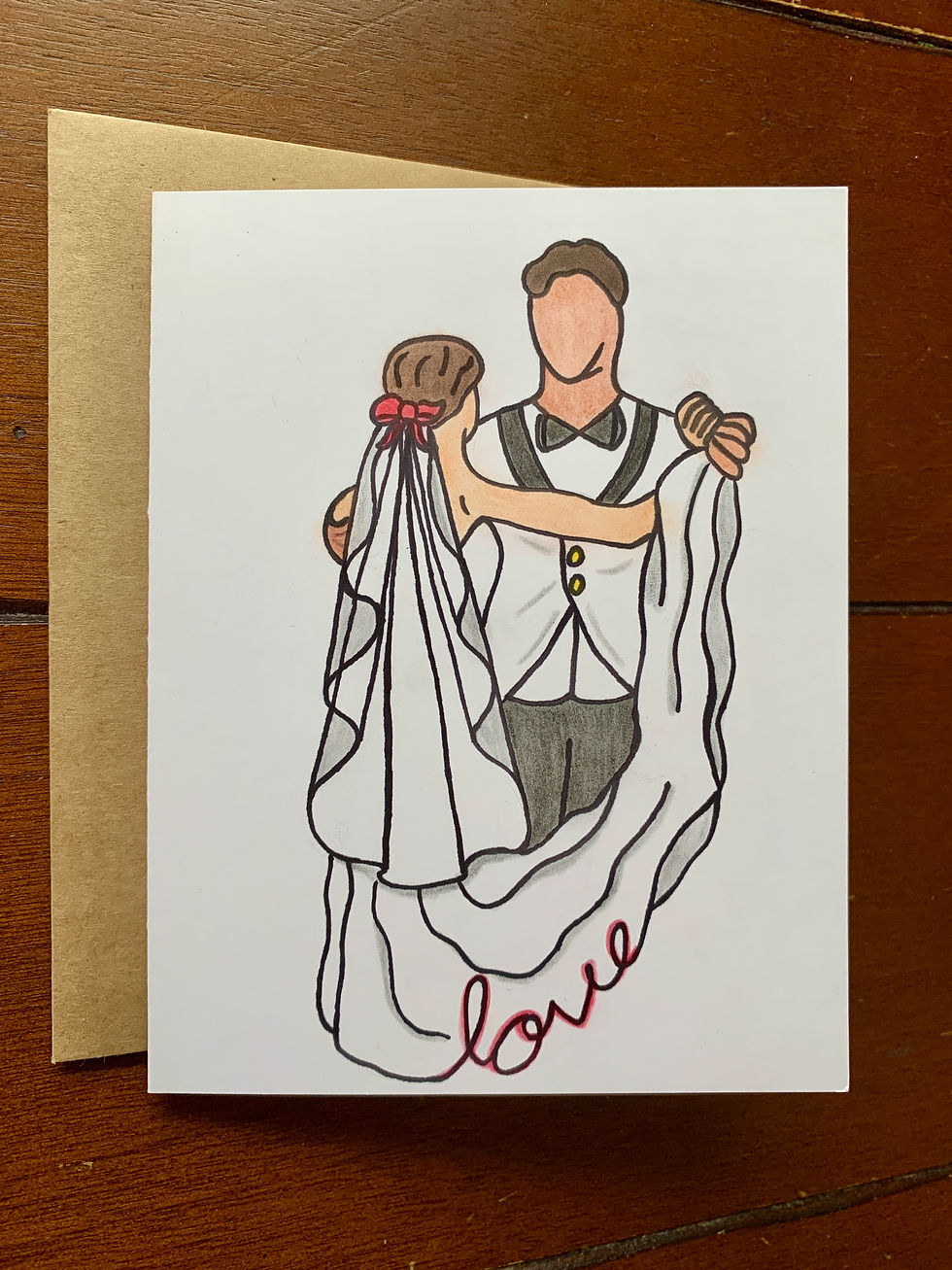 Thumbnail: 1st Dance Wedding Greeting Card