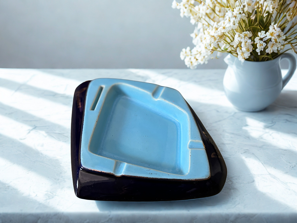 Miniatura: Cenicero PERROTTS — Elegancia británica en la vida cotidiana