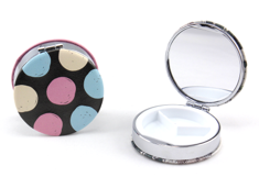 Premium metal pill organizer