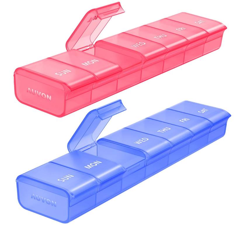 • pill organizer for elderly • pill box for seniors • pill organizer for travel • pill case for kids • medication organizer f