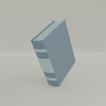 3D Model Low Poly Book 7x21x26