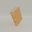 3D Model Low Poly Book 3-Mats 6x20x25