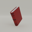 3D Model Low Poly Book 3-Mats 6x20x25