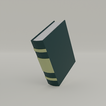 3D Model Low Poly Book 3-Mats 7x21x26