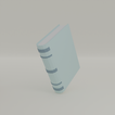 3D Model Low Poly Book 3-Mats 6x20x25