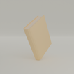 3D Model Low Poly Book 5x20x25