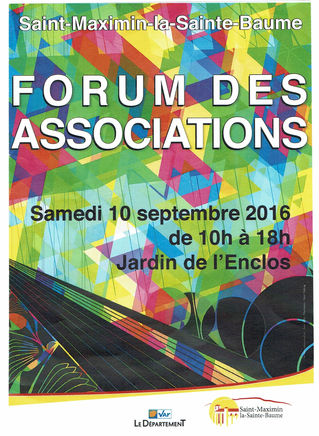SAFI au Forum des associations de Saint Maximin Var 83