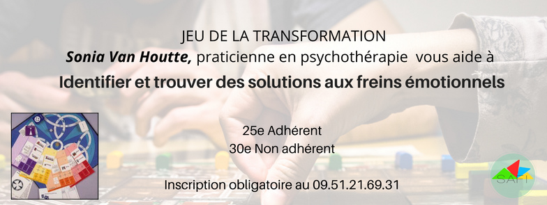 JEU DE LA TRANSFORMATION