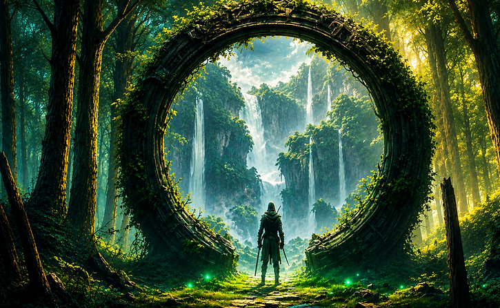 PORTÃO MÁGICO UTILIZADO PELOS GUARDIÃES