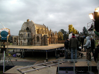 Miniature effects model making for film The Da Vinci Code