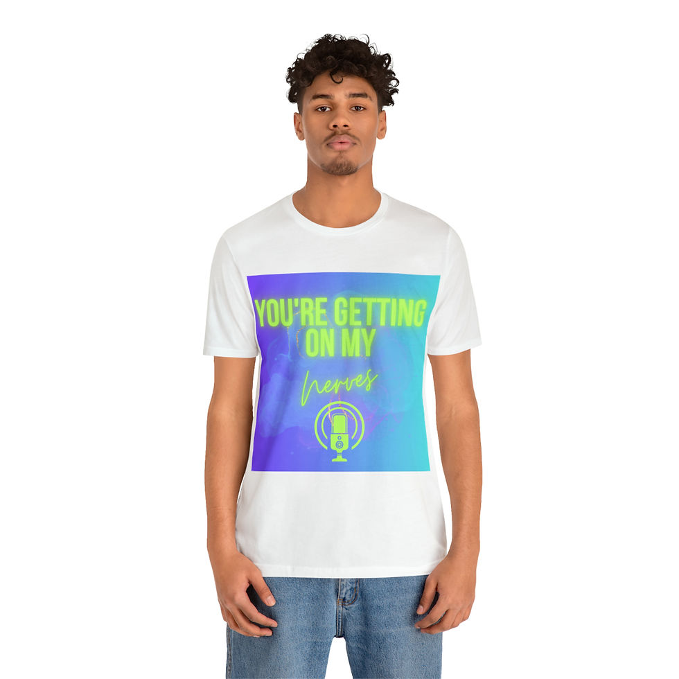 Thumbnail: Unisex Jersey Short Sleeve Tee Podcast Logo