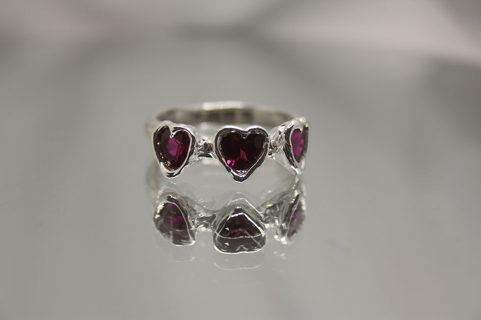 Thumbnail: TRINITY HEART RING