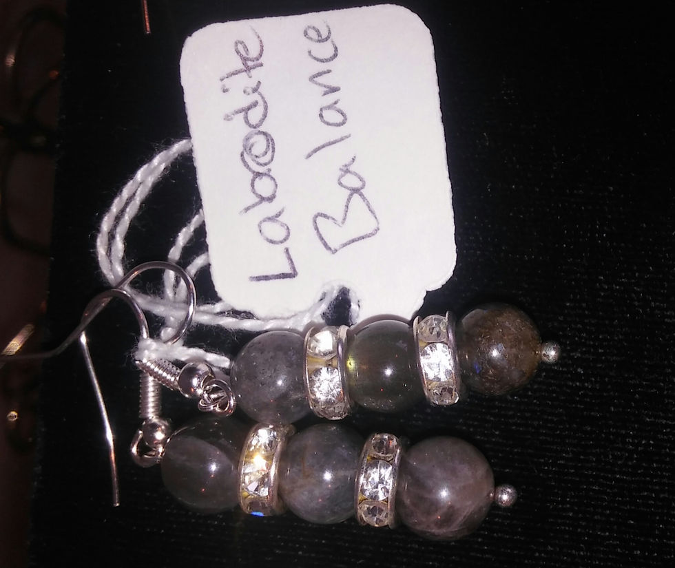 Miniatura: 🙌Pendientes REIKI INFUSED CRYSTAL🙌