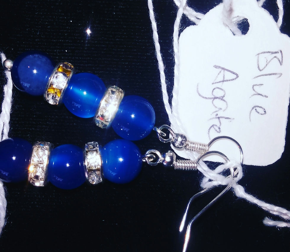 Miniatura: 🙌Pendientes REIKI INFUSED CRYSTAL🙌
