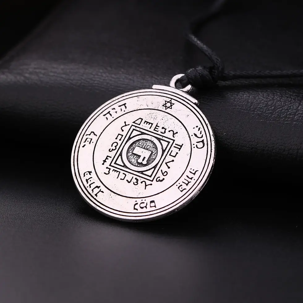 Thumbnail: Ultimate Love Talisman Venus Pentacle Key of Solomon Seal Pendant Jewelry