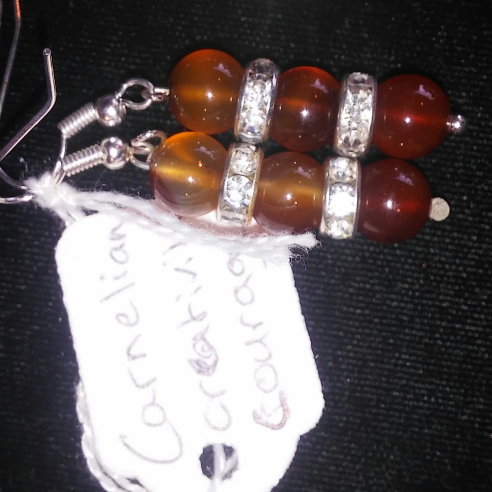 Miniatura: 🙌Pendientes REIKI INFUSED CRYSTAL🙌