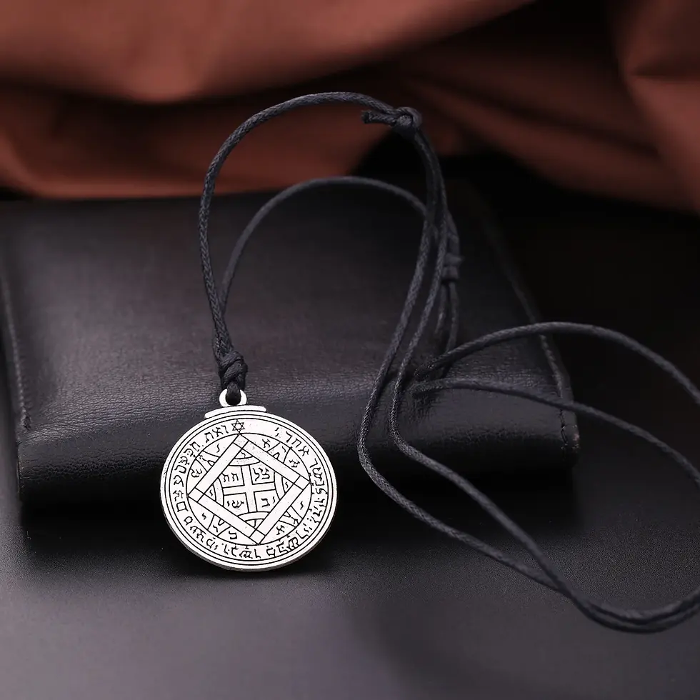 Thumbnail: Ultimate Love Talisman Venus Pentacle Key of Solomon Seal Pendant Jewelry