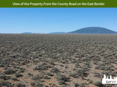 View of the Property From the County Roa