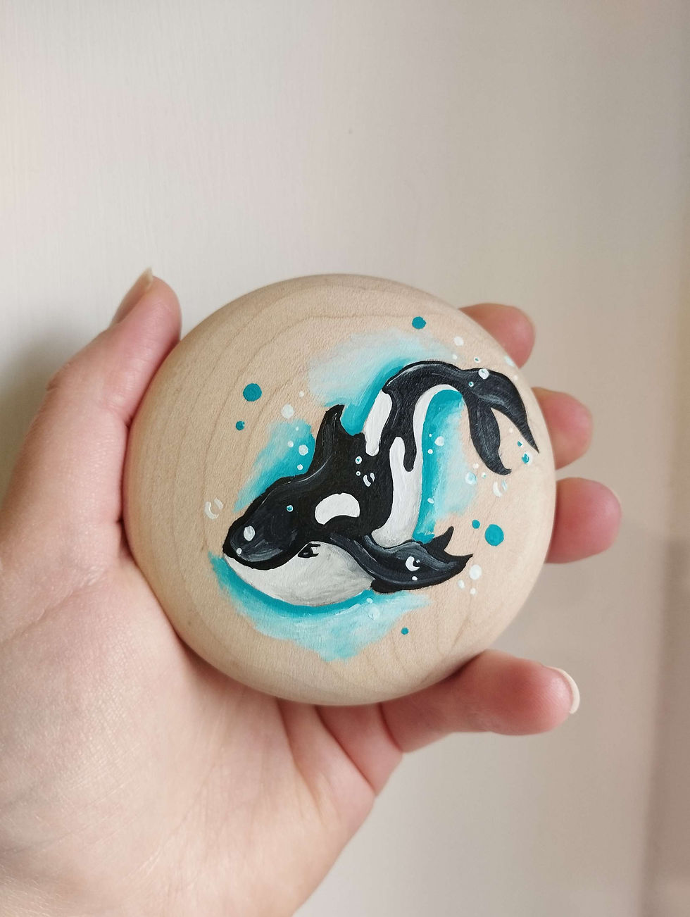 Thumbnail: Handpainted pebbles