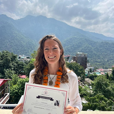 Coline, professeure de yoga