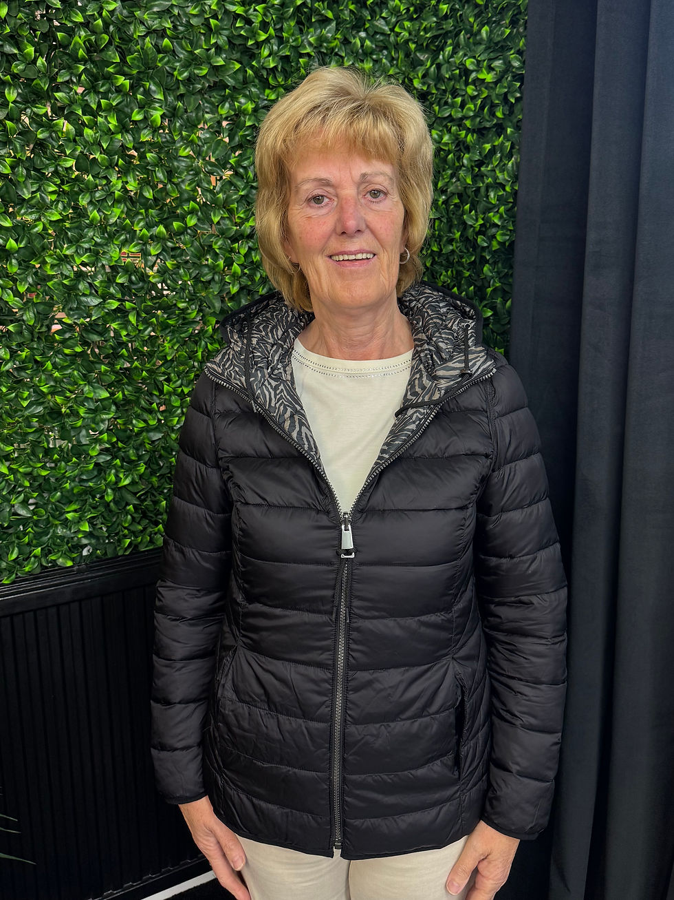 Thumbnail: Barbara Lebek 1102 Black Reversible Jacket 