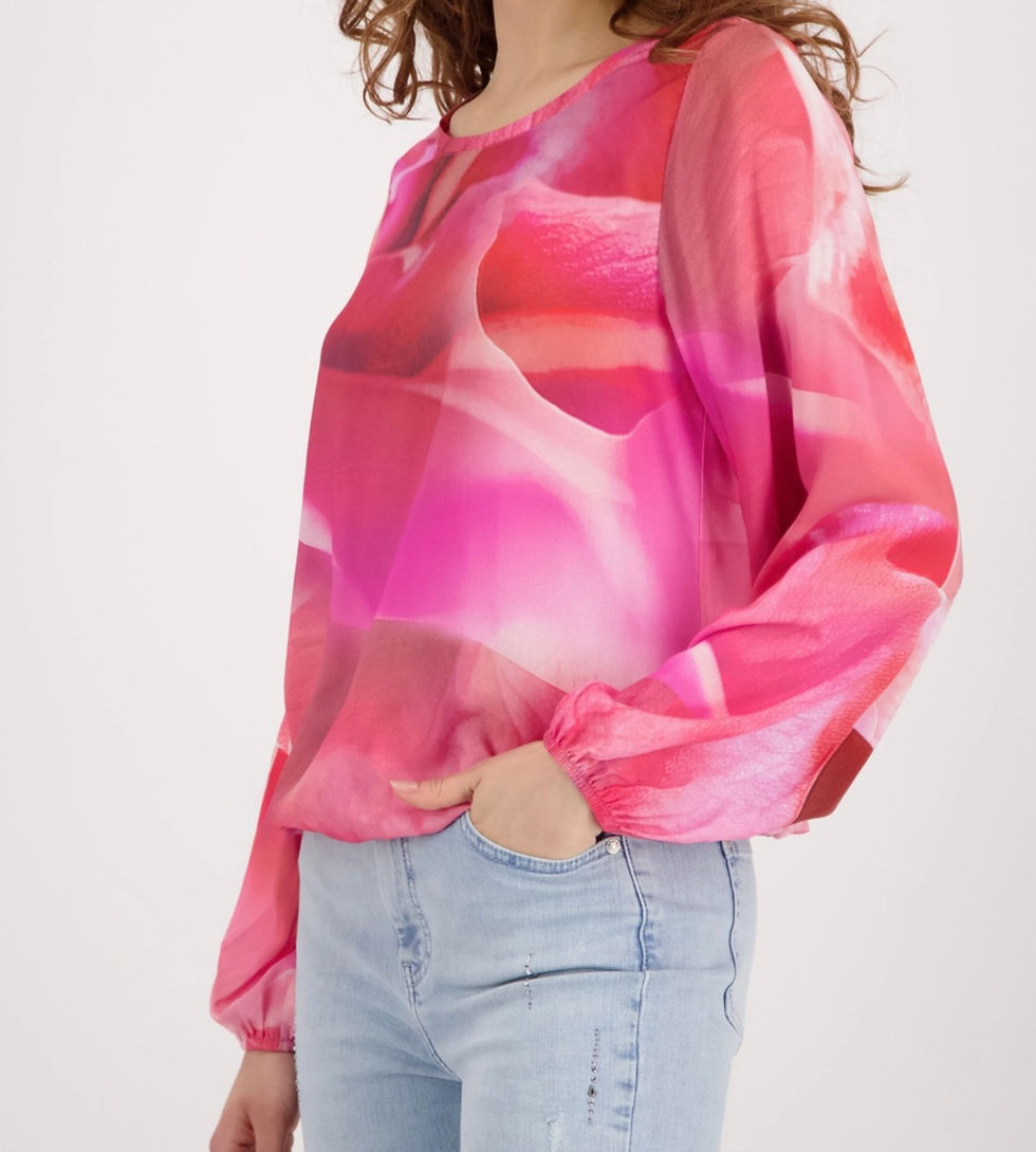 Thumbnail: MONARI 410429 PATTERN BLOUSE SPRING FLOWER